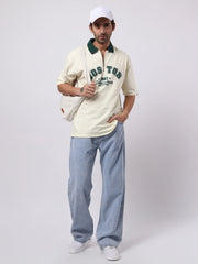 Boston Cream Half Sleeve Polo T-Shirt