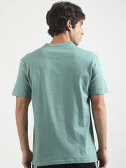 Cans Berly Green Half Sleeve T-Shirt