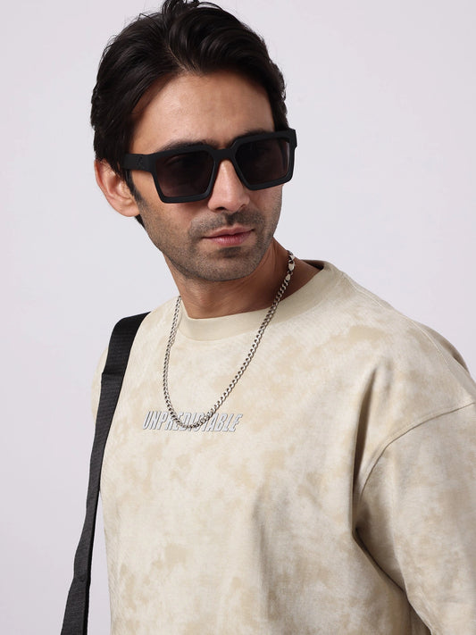 Unpredictable Biscuit Half Sleeve T-Shirt