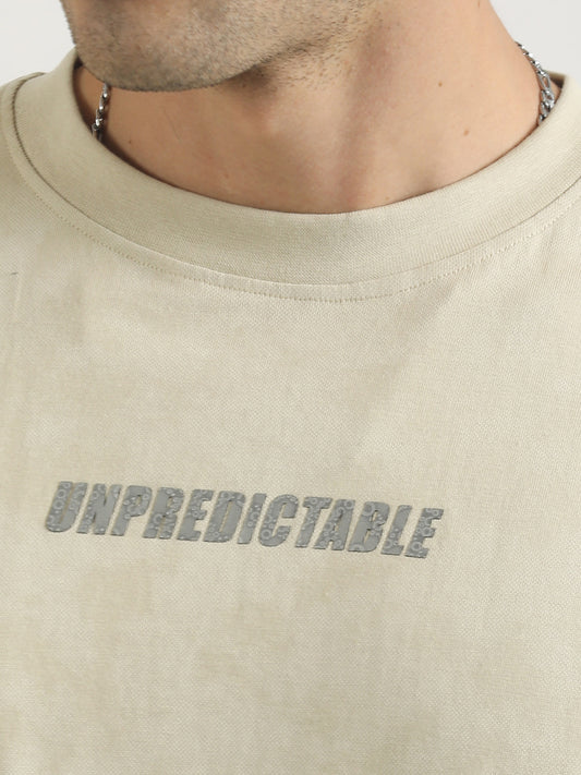 Unpredictable Biscuit Half Sleeve T-Shirt