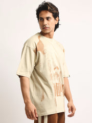 KeepInnovate Biscuit, Brown Half Sleeve T-Shirt