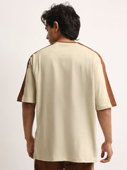 Classsic Biscuit, Brown Half Sleeve T-Shirt
