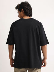 Bound Black, Biscuit Half Sleeve T-Shirt