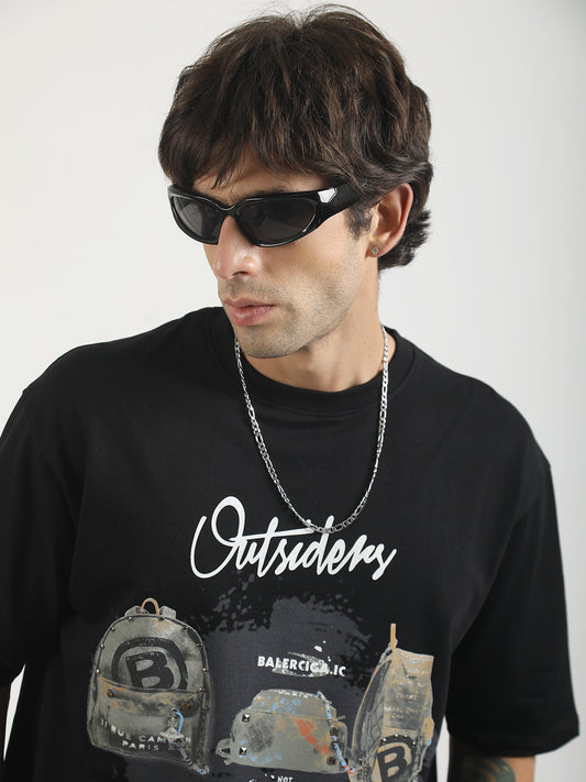 Not Everone Black Half Sleeve T-Shirt