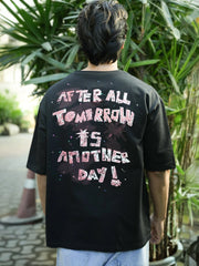 After Black, Pink Half Sleeve T-Shirt