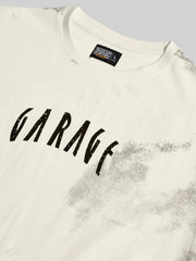 Garage Cream Half Sleeve T-Shirt