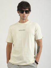 Melody Cream Half Sleeve T-Shirt