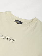 Melody Cream Half Sleeve T-Shirt
