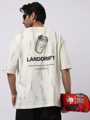 Landdrift Cream Half Sleeve T-Shirt