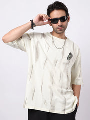 Landdrift Cream Half Sleeve T-Shirt