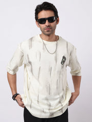 Landdrift Cream Half Sleeve T-Shirt