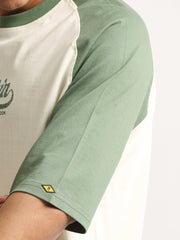 Breakin Cream, Hunter Green Half Sleeve T-Shirt
