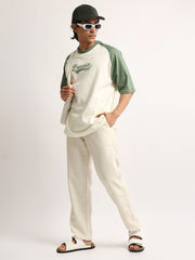 Breakin Cream, Hunter Green Half Sleeve T-Shirt