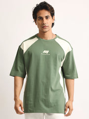 Madness Hunter Green Half Sleeve T-Shirt