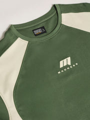 Madness Hunter Green Half Sleeve T-Shirt