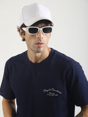 Jockey Navy Half Sleeve T-Shirt