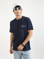 Jockey Navy Half Sleeve T-Shirt