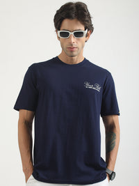 Your Path Navy, White Half Sleeve T-Shirt