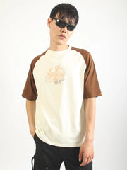 Cultural Cream Half Sleeve T-Shirt