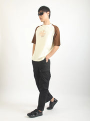 Cultural Cream Half Sleeve T-Shirt