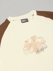 Cultural Cream Half Sleeve T-Shirt