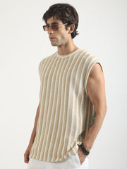 Desert Stripe Sleeveless T-Shirt