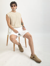 Desert Stripe Sleeveless T-Shirt