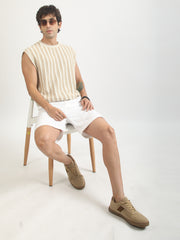 Desert Stripe Sleeveless T-Shirt