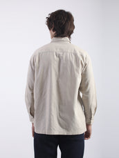 Medallion Embroidery Biscuit Shirt