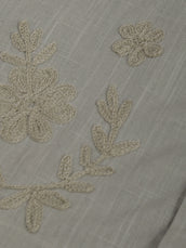 Sage Garden Embroidery Spray Green Shacket