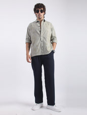 Sage Garden Embroidery Spray Green Shacket