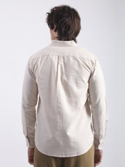 Mini Checks Beige Full Sleeve Shirt