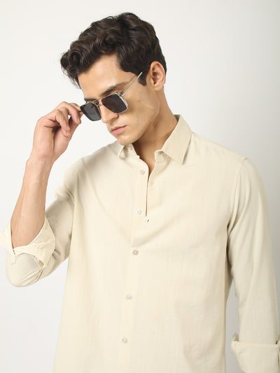 Biscuit Soft Tech Full Sleeve Shirt