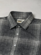 Graphite Plaid Dark Grey Shirt