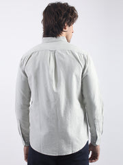 Mini Checks Green Full Sleeve Shirt