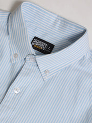 Oxford Stripes Light Blue Full Sleeve Shirt