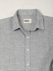 Light Grey Checks Shirt
