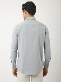 Soft Tech Light Grey Full Sleeve Shirt