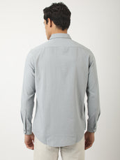 Soft Tech Light Grey Full Sleeve Shirt