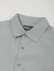 Soft Tech Light Grey Full Sleeve Shirt