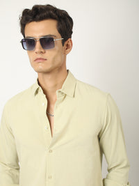 Ligh Green Full Sleeve Soft-Tech Shirt