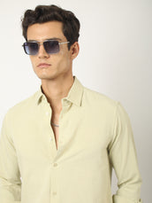 Ligh Green Full Sleeve Soft-Tech Shirt