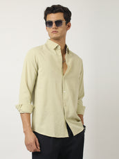 Ligh Green Full Sleeve Soft-Tech Shirt