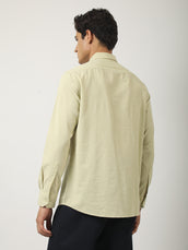 Ligh Green Full Sleeve Soft-Tech Shirt