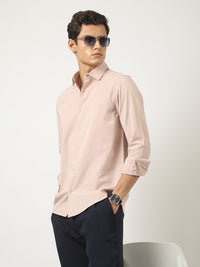 Light Pink Soft Tech Full Sleeve Shirt