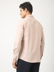 Light Pink Soft Tech Full Sleeve Shirt
