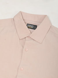 Light Pink Soft Tech Full Sleeve Shirt