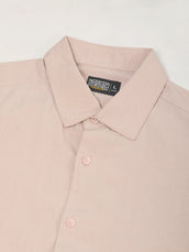 Light Pink Soft Tech Full Sleeve Shirt