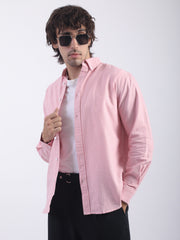 Mini Checks Pink Full Sleeve Shirt