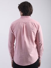 Mini Checks Pink Full Sleeve Shirt